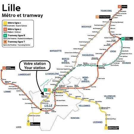 Hypercentre Beaux-arts Charming Appartement Rijsel